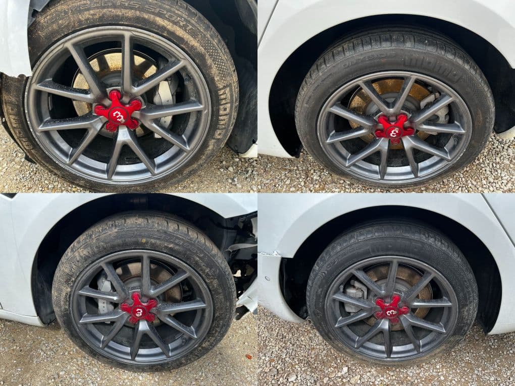 TESLA 1044261-00-A 104426100A Rim set With Tyres 4 pcs TESLA MODEL 3 (2017-)