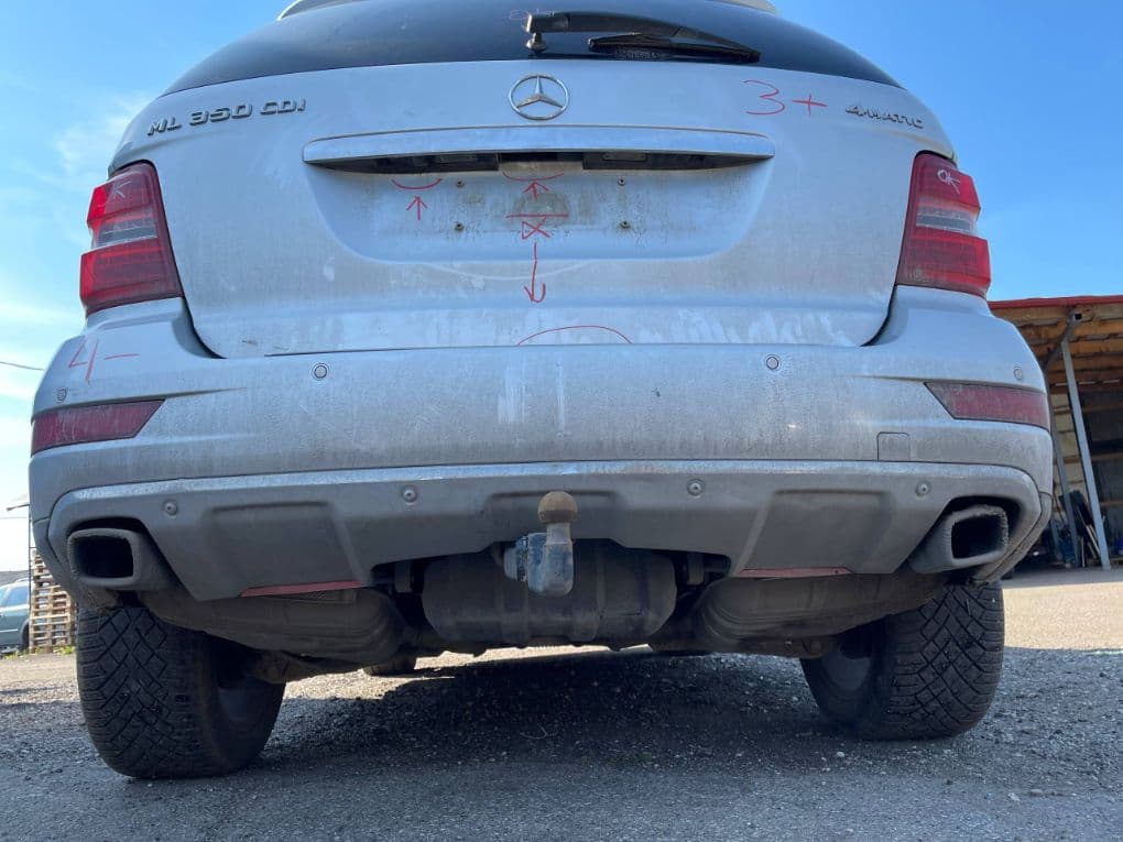 MERCEDES-BENZ 1648802940 1648857125 Rear bumper MERCEDES-BENZ ML-CLASS (W164) (2005-2011)