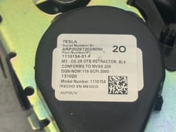 TESLA 1110154-01-F 111015401F Seat Belt Rear Right TESLA MODEL 3 (2017-) — thumbnail 4