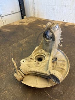 AUDI 8J0407254D Wheel bearing housing front right AUDI TT (8J) (2006-2014) — thumbnail 2