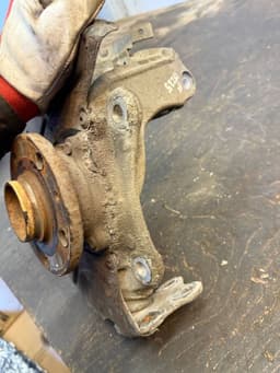 AUDI 8J0407254D Wheel bearing housing front right AUDI TT (8J) (2006-2014) — thumbnail 9