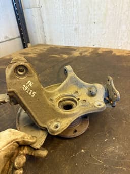 AUDI 8J0407254D Wheel bearing housing front right AUDI TT (8J) (2006-2014) — thumbnail 4