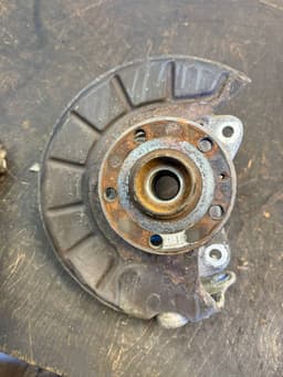 AUDI 8J0407254D Wheel bearing housing front right AUDI TT (8J) (2006-2014) — thumbnail 8