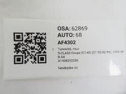 MERCEDES-BENZ A1408202526 1408202526 Safety belt, other MERCEDES-BENZ S-CLASS (W140) (1991-1999) — thumbnail 4