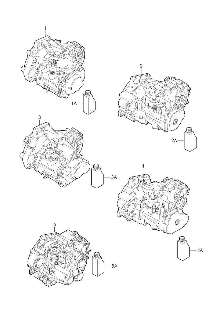 HDU Gearbox VW GOLF PLUS (5M1, 521) (2005-2013)