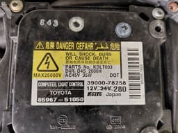 TOYOTA H279HRAE 8596751050 8112605310 Headlight right TOYOTA AVENSIS (T270) (2009-2018) — thumbnail 10
