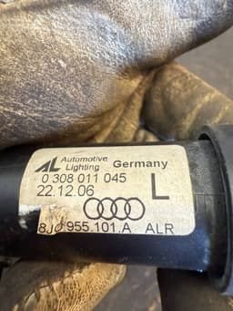 AUDI 0308011045 8J0955101A 8J0807753 Headlight Washer Nozzle Left AUDI TT (8J) (2006-2014) — thumbnail 8