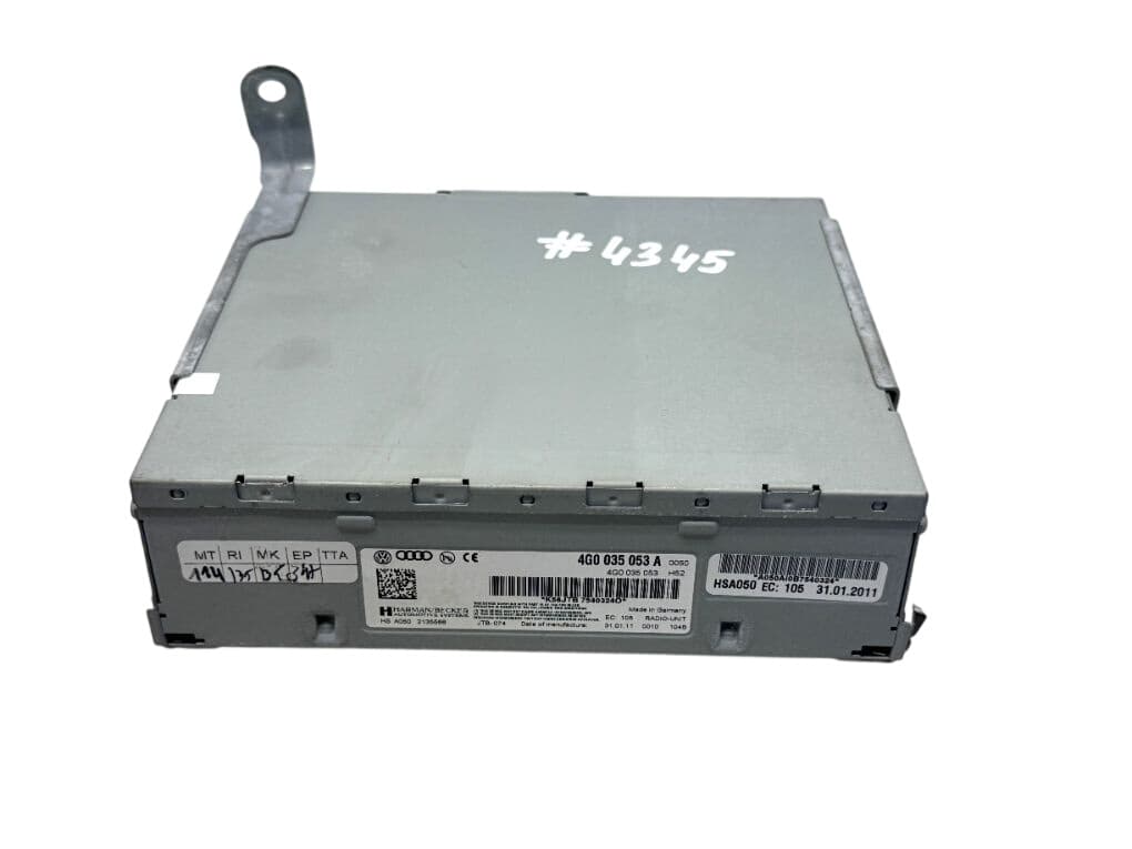 VW 4G0035053A Radio tuner VW TOUAREG II (7P) (2010-2018)