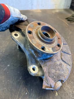 AUDI 8J0407253D Wheel bearing housing front left AUDI TT (8J) (2006-2014) — thumbnail 9