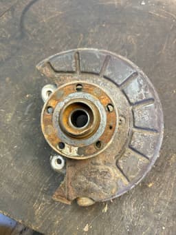 AUDI 8J0407253D Wheel bearing housing front left AUDI TT (8J) (2006-2014) — thumbnail 8