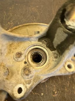 AUDI 8J0407253D Wheel bearing housing front left AUDI TT (8J) (2006-2014) — thumbnail 6