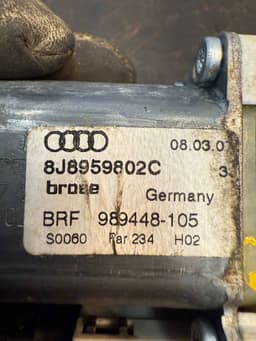 AUDI 8J8959802C Window Regulator Motor Front Right AUDI TT (8J) (2006-2014) — thumbnail 6