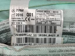 MERCEDES-BENZ A2538603700 Head/roof/curtain airbag left MERCEDES-BENZ GLC (X253) (2015-2022) — thumbnail 2
