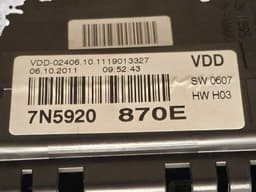 SEAT 7N5920870E Instrument Cluster SEAT ALHAMBRA II (7N) (2010-2020) — thumbnail 7
