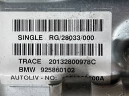 MINI 9258601 9233845 27556199 Passenger Airbag MINI MINI II (R56, R57) (2006-2015) — thumbnail 3