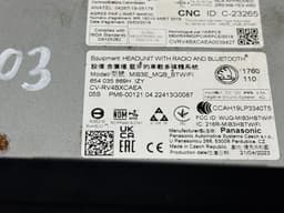 SKODA 654035869H Radio SKODA KAMIQ (NW4) (2019-) — thumbnail 4