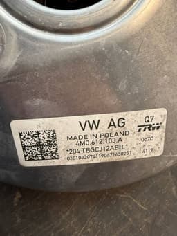 AUDI 4M0612103A Brake Servo AUDI Q7 (4MB, 4MG) (2015-) — thumbnail 7