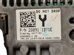 NISSAN 280911BY1E Dash screen NISSAN X-TRAIL II (T31) (2007-2013) — thumbnail 5