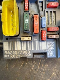 CITROËN 9675877980 BSMR0200 Body control module (BCM) CITROËN C5 II (2008-2019) — thumbnail 10