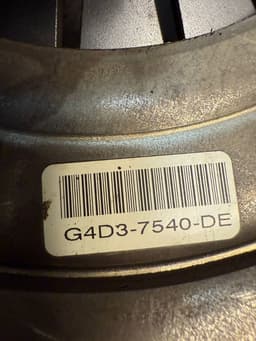 LAND ROVER G4D37540DE LR077853 LR096452 G4D37540DF LR073824 G4D36477HB Clutch set LAND ROVER EVOQUE I (L538) (2011-2018) — thumbnail 10