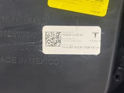 TESLA 1090413-03-N 109041303N Door Trim Panel Rear Left TESLA MODEL 3 (2017-) — thumbnail 3