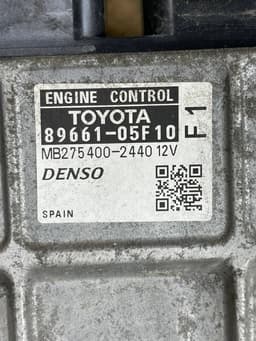 TOYOTA 8966105F10 MB2754002440 Engine Control Unit / module (ECU) TOYOTA AVENSIS (T270) (2009-2018) — thumbnail 3