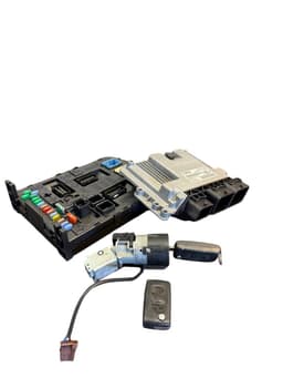 CITROËN 0261S06833 9676962780 9663123380 Engine ECU immo kit / set CITROËN C5 II (2008-2019) — thumbnail 2