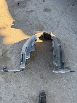 BMW 51717302378 51717185160 Fender inner liner Front Right BMW 7 (F01, F02) (2008-2016) — thumbnail 2