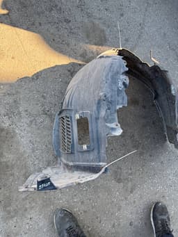 BMW 51717302378 51717185160 Fender inner liner Front Right BMW 7 (F01, F02) (2008-2016) — thumbnail 4