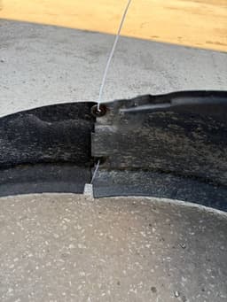 BMW 51717302377 51717185159 Fender inner liner Front left BMW 7 (F01, F02) (2008-2016) — thumbnail 8
