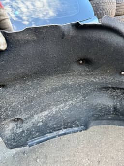 BMW 51717302377 51717185159 Fender inner liner Front left BMW 7 (F01, F02) (2008-2016) — thumbnail 10