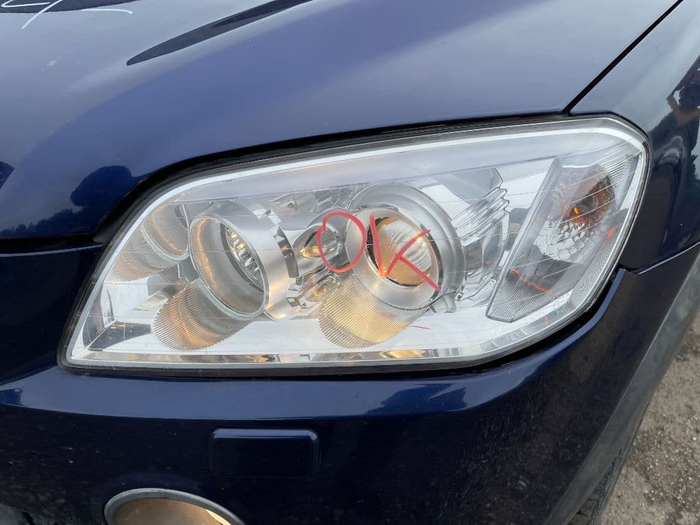 Headlight left CHEVROLET CAPTIVA I (2006-2018)