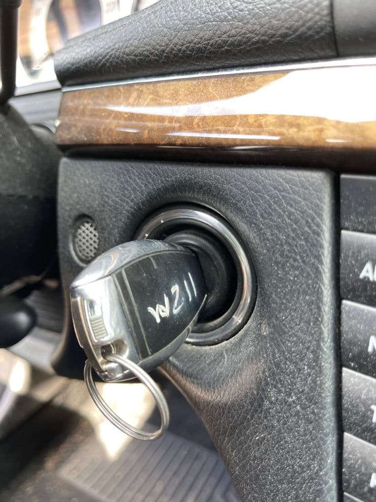 MERCEDES-BENZ 2115451508 2115452408 A2115453108 Ignition switch lock (ignition barrel) MERCEDES-BENZ E-CLASS (W211) (2002-2009)