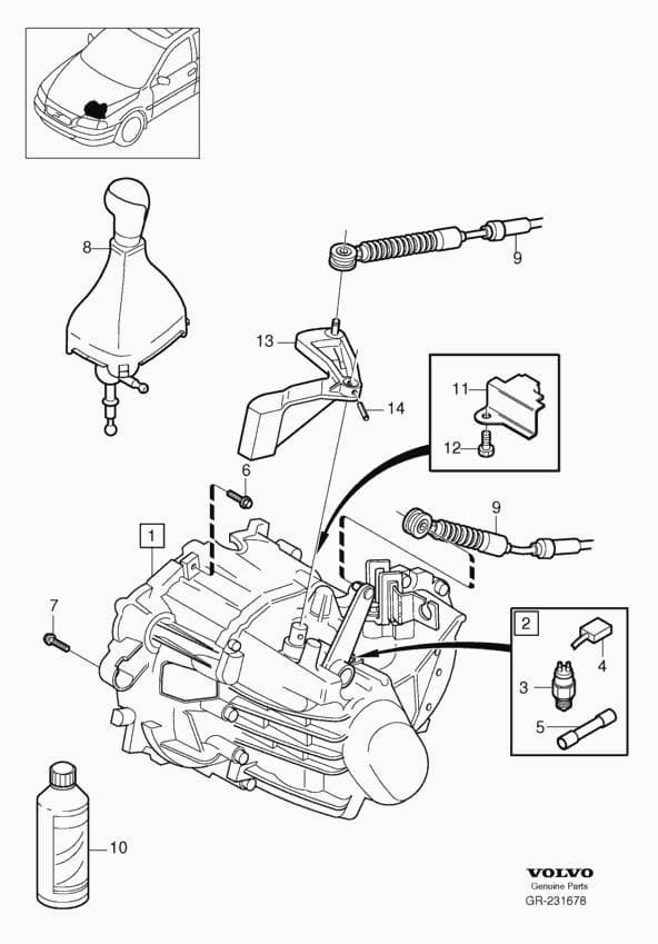 VOLVO M56 Gearbox VOLVO V70 II / XC70 I (P80) (2000-2007)