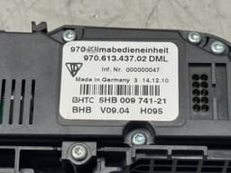 PORSCHE 97065330509 97061348204 97061343702 Heater control panel PORSCHE PANAMERA I (970) (2009-2016) — thumbnail 3