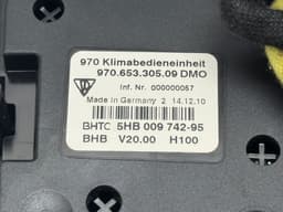 PORSCHE 97065330509 97061348204 97061343702 Heater control panel PORSCHE PANAMERA I (970) (2009-2016) — thumbnail 4