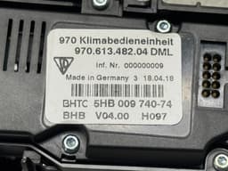 PORSCHE 97065330509 97061348204 97061343702 Heater control panel PORSCHE PANAMERA I (970) (2009-2016) — thumbnail 5