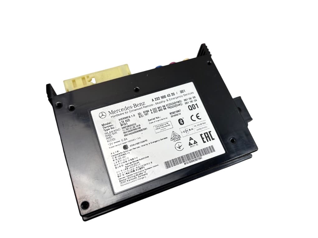 MERCEDES-BENZ A2229007221 Phone / bluetooth control unit MERCEDES-BENZ E-CLASS (W213) (2016-2023)