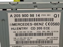 MERCEDES-BENZ A2059013300 Radio MERCEDES-BENZ C-CLASS (W205) (2013-2021) — thumbnail 5