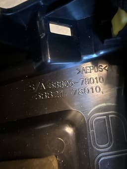 LEXUS 5880578010 5880578011B0 5880578010B0 Gearshift lever cover LEXUS NX I (AZ10) (2014-2021) — thumbnail 9