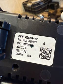 BMW 9350269 64119388812 9388812 Heater control panel BMW X5 (F15, F85) (2012-2018) — thumbnail 10