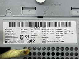 MERCEDES-BENZ 2129005212 2129000114 2129000217 BE9013 Radio MERCEDES-BENZ E-CLASS (W212) (2009-2016) — thumbnail 7