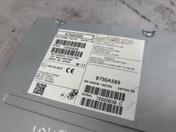 MITSUBISHI 8750A592 Radio MITSUBISHI OUTLANDER III (GG, GF, ZJ, ZK, ZL) (2012-2021) — thumbnail 3
