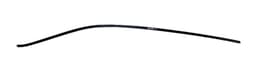 PORSCHE 97055940100 Roof Moulding Left PORSCHE PANAMERA I (970) (2009-2016) — thumbnail 1