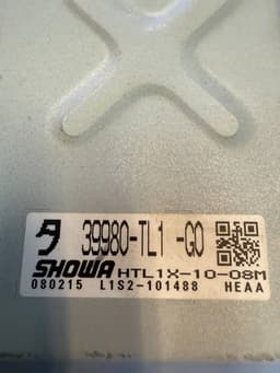 HONDA 39980TL1G01 39980TL1G0 Steering column control unit HONDA ACCORD VIII (CP, CU) (2007-2015) — thumbnail 8