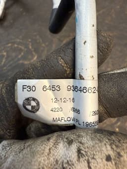BMW 64539364662 9364662 AC Pipeline From Drier To Expansion Valve BMW 3 (F30, F31, F80) (2011-2019) — thumbnail 9
