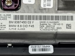 BMW 9387450 Dash screen BMW 2 Active Tourer (F45, F46) (2013-2021) — thumbnail 3