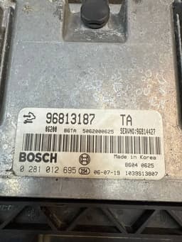 CHEVROLET 96813187 0281012695 Engine Control Unit / module (ECU) CHEVROLET CAPTIVA I (2006-2018) — thumbnail 6