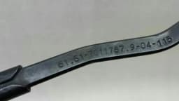 BMW BMW Z4 E85 E86 Wiper Arm Set RHD 61617011767 Windscreen Wiper 61617011764 — thumbnail 8