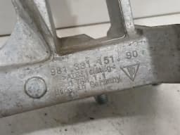 PORSCHE Porsche Cayman 718 GT4 subframe rear 98133105190 LH axle frame rear axle LEFT — thumbnail 8